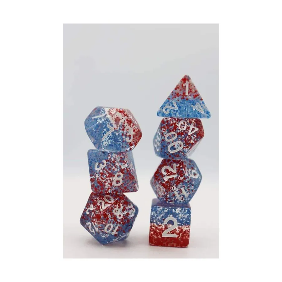 Набор Poly — Коралловый риф с белым (7), Dice Sets - Resin/Acrylic - Rainbow & Multi-Colored (Foam Brain Games)
Набор Poly — Коралловый риф с белым (7), Dice Sets - Resin/Acrylic - Rainbow & Multi-Colored (Foam Brain Games)