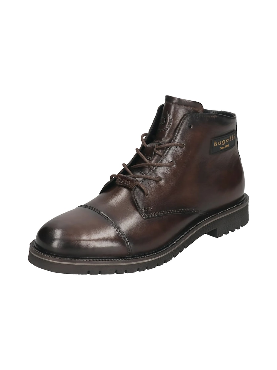 Ботинки на шнуровке bugatti, темно-коричневый
Ботинки на шнуровке bugatti, темно-коричневый