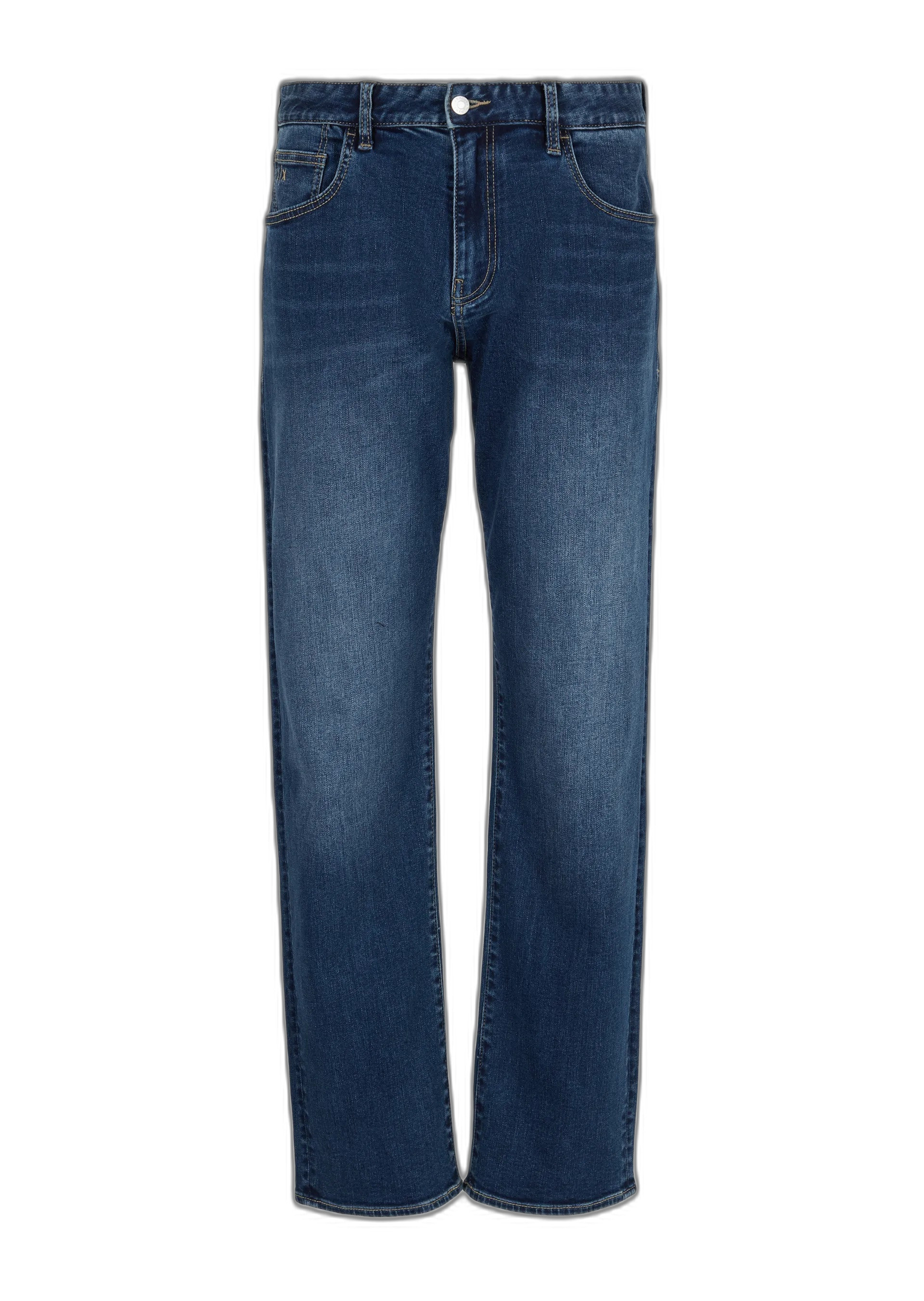 Джинсы Armani Exchange с потертостями, синий
Джинсы Armani Exchange с потертостями, синий