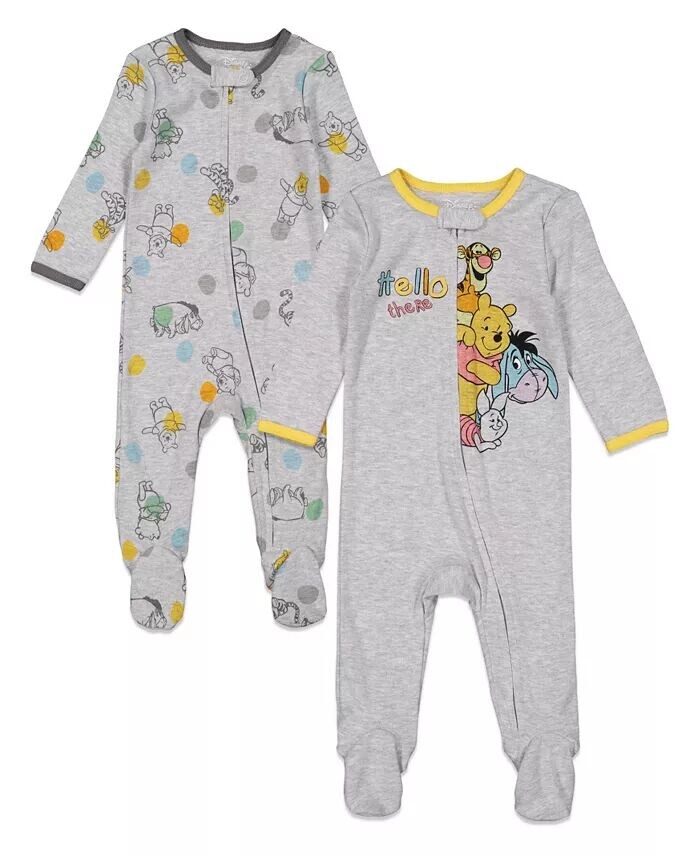Winnie the Pooh King Lion King Monsters Inc. Pixar Toy Story Baby (2 комплекта комбинезонов для сна и игр) для новорожденных и малышей Disney, серый
Winnie the Pooh King Lion King Monsters Inc. Pixar Toy Story Baby (2 комплекта комбинезонов для сна и игр) для новорожденных и малышей Disney, серый