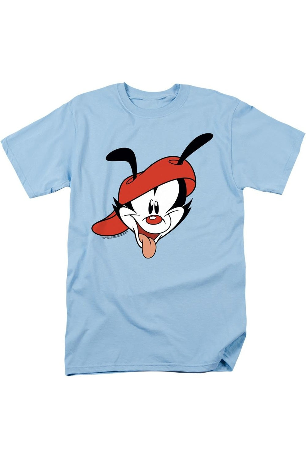 Футболка с коротким рукавом для взрослых Animaniacs Wakko Head Gildan, светло-голубой
Футболка с коротким рукавом для взрослых Animaniacs Wakko Head Gildan, светло-голубой