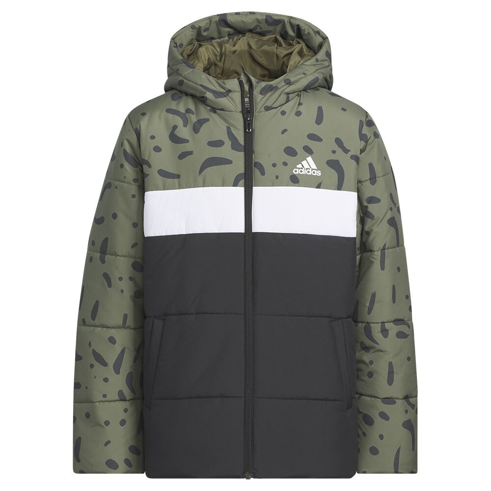 Куртка для Adidas Colorblocked Padded, черный/зеленый
Куртка для Adidas Colorblocked Padded, черный/зеленый
