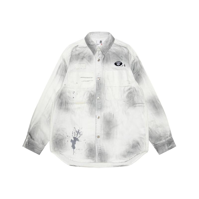 Рубашка мужская серая WHB Aape, серый
Рубашка мужская серая WHB Aape, серый