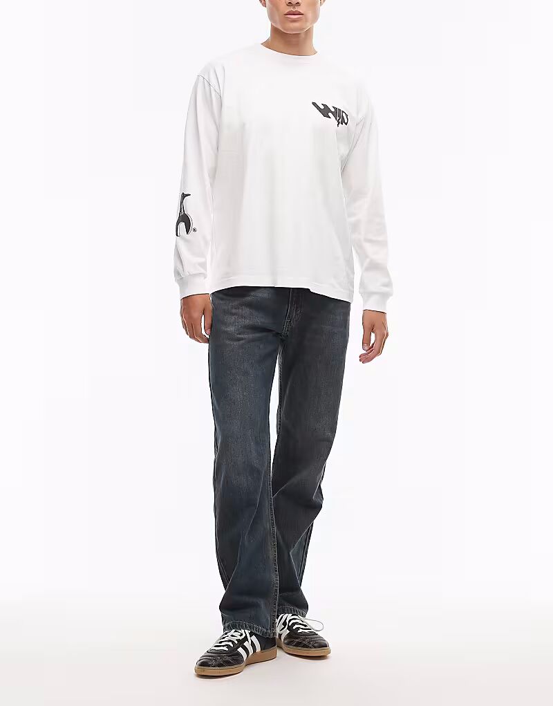 Джинсы 555 свободного кроя прямого кроя Levi'S, темно-синий
Джинсы 555 свободного кроя прямого кроя Levi'S, темно-синий