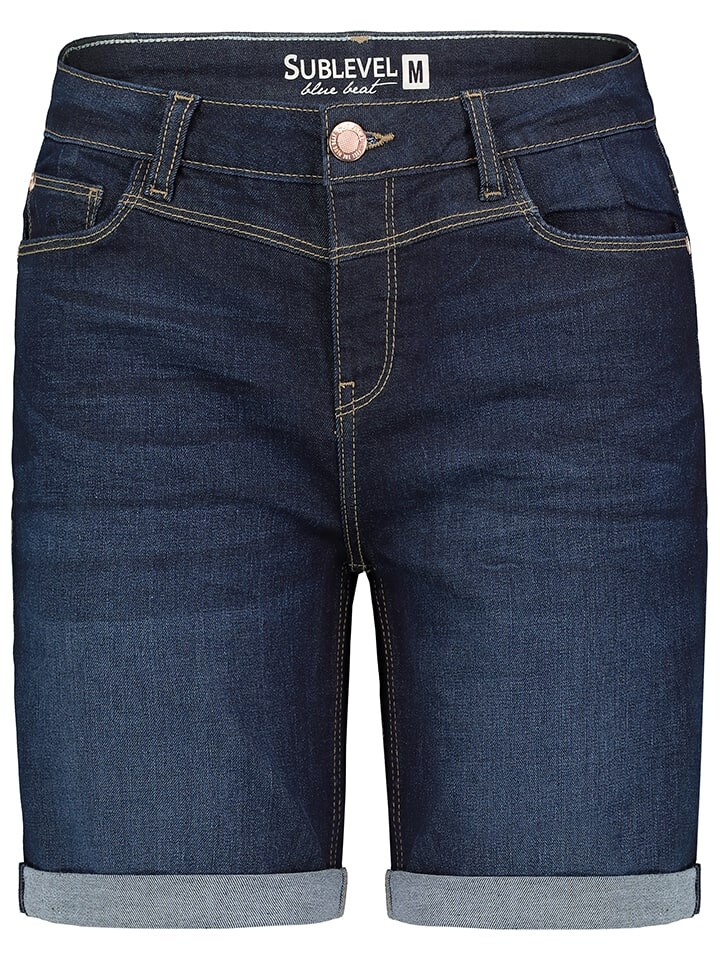 Джинсовые шорты Sublevel, темно-синий
Джинсовые шорты Sublevel, темно-синий