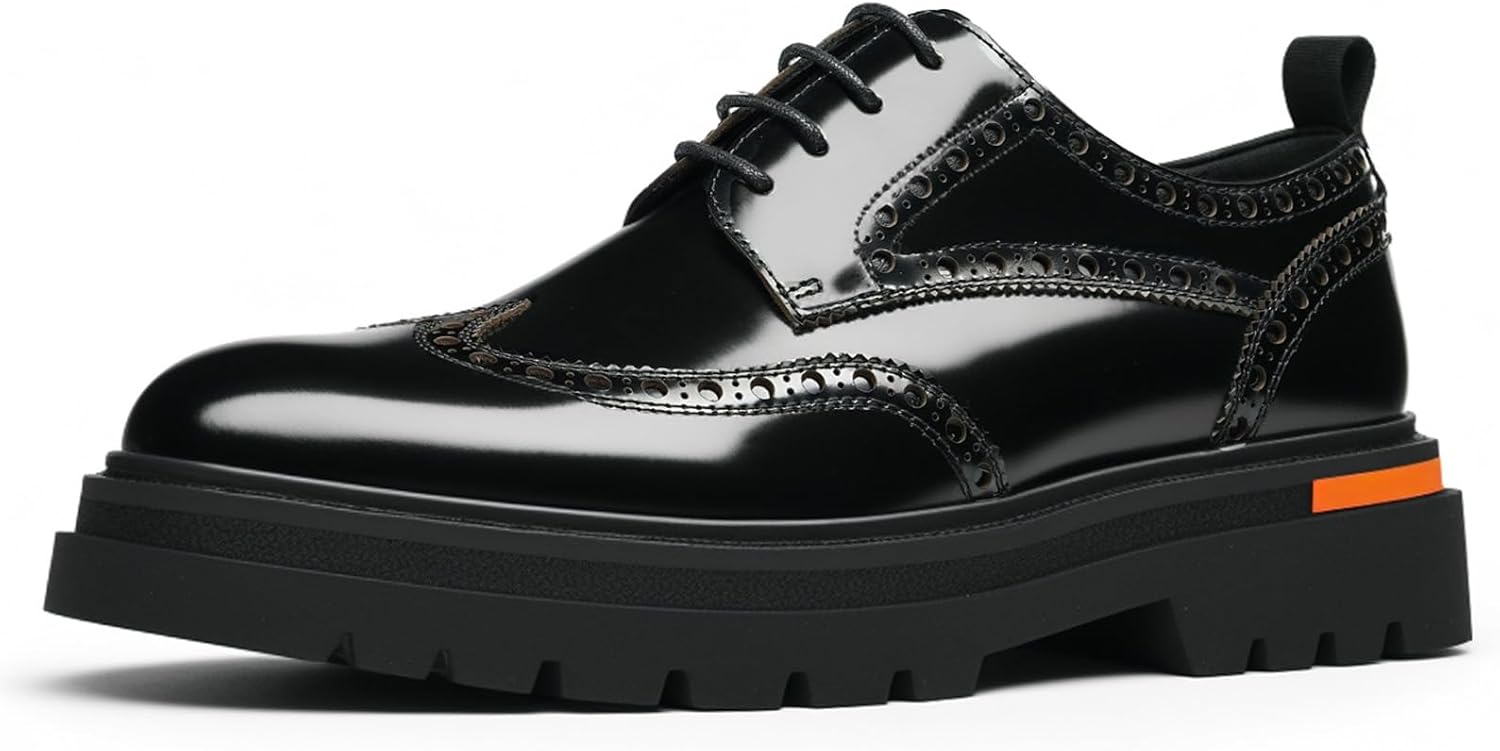 Мужские классические туфли Дерби, верх из натуральной кожи, крылатый носок, дизайн в стиле броуг, деловые и повседневные, модель 66301 Windhana, черный
Мужские классические туфли Дерби, верх из натуральной кожи, крылатый носок, дизайн в стиле броуг, деловые и повседневные, модель 66301 Windhana, черный