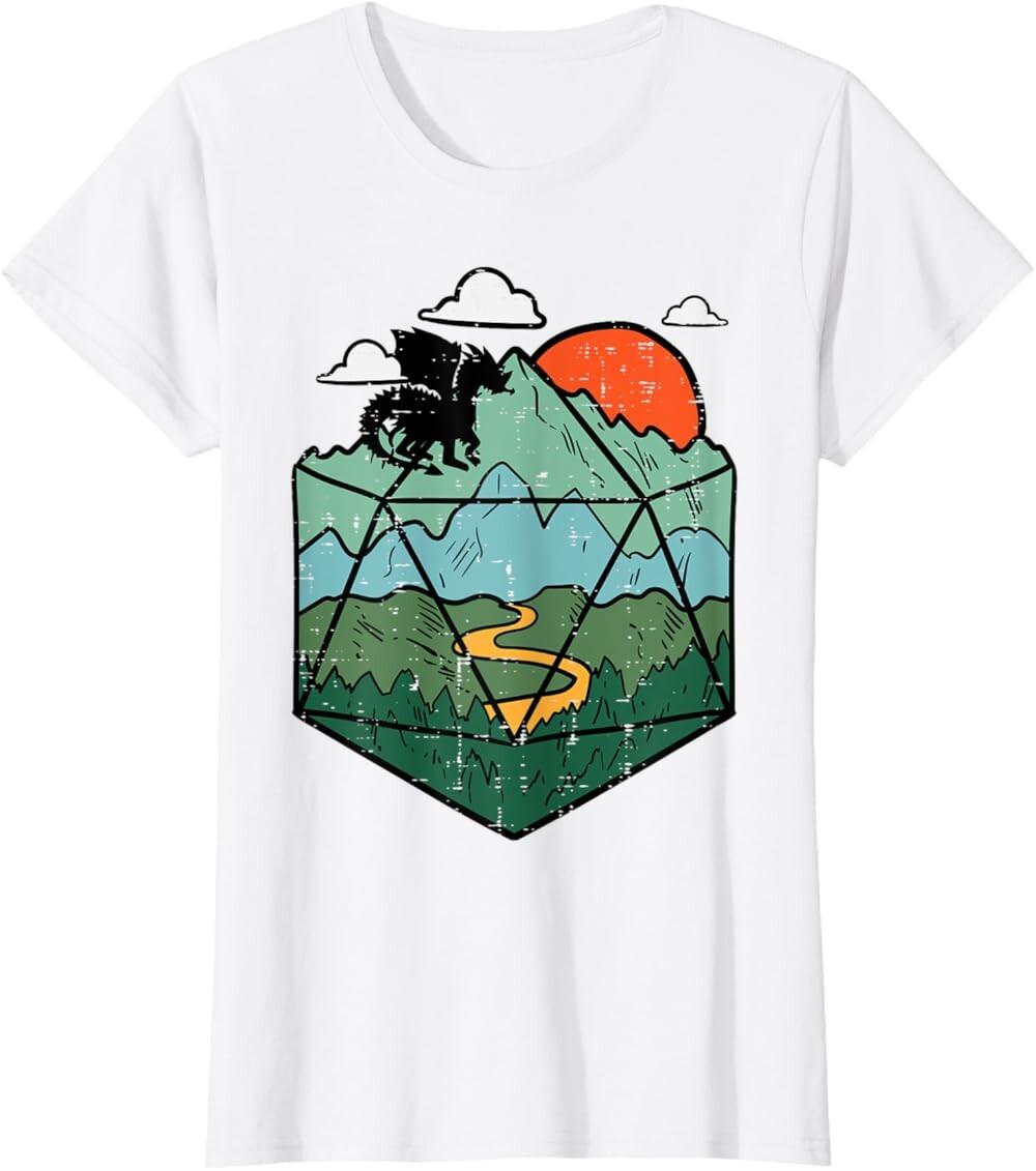 Женская футболка RPG Mountain Gamer, белый
Женская футболка RPG Mountain Gamer, белый