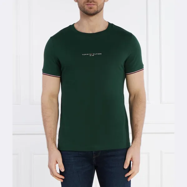 Облегающая футболка Tommy Hilfiger, зеленый
Облегающая футболка Tommy Hilfiger, зеленый