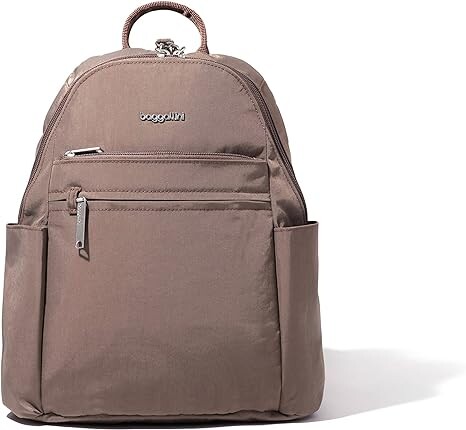 Женский рюкзак Baggallini Securtex® для отдыха с защитой от кражи, светло-коричневый 
Женский рюкзак Baggallini Securtex® для отдыха с защитой от кражи, светло-коричневый
