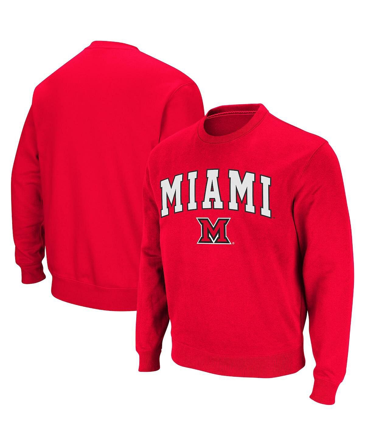 Мужская толстовка с круглым вырезом redhawks arch logo red miami university Colosseum, красный
Мужская толстовка с круглым вырезом redhawks arch logo red miami university Colosseum, красный