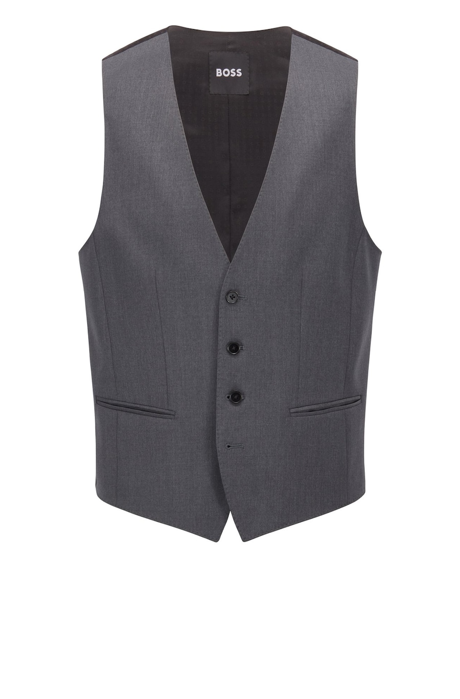 Костюмный жилет BOSS Huge, антрацит
Костюмный жилет BOSS Huge, антрацит