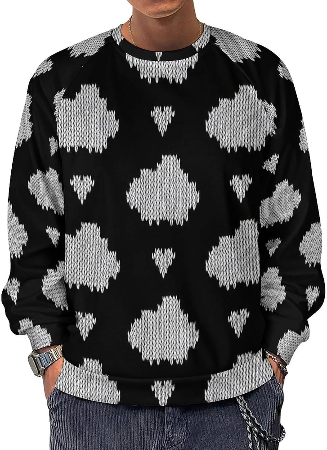 Толстовка с круглым вырезом для мужчин Big & Tall
Толстовка с круглым вырезом для мужчин Big & Tall