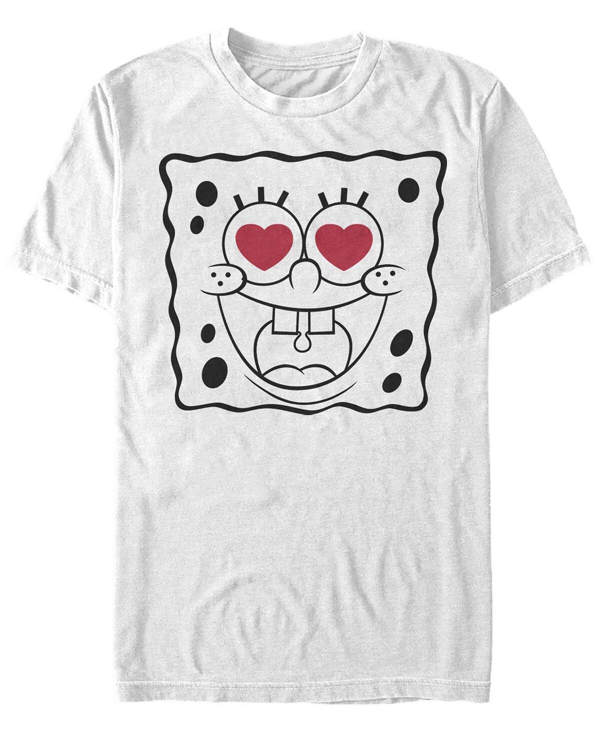 Мужская футболка с круглым вырезом и короткими рукавами spongebob line face Fifth Sun, белый
Мужская футболка с круглым вырезом и короткими рукавами spongebob line face Fifth Sun, белый