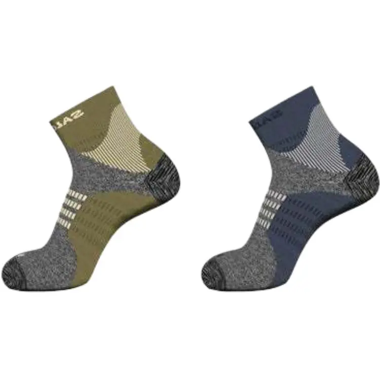Унисекс носки Crew, 2 пары SALOMON, оливковый/серо-синий
Унисекс носки Crew, 2 пары SALOMON, оливковый/серо-синий