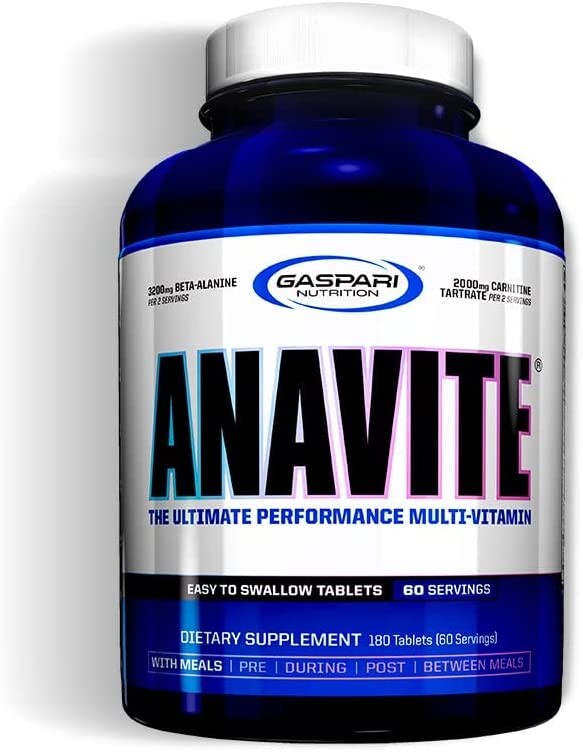 Мультивитамины и минералы для спортсменов Gaspari Nutrition Anavite
Мультивитамины и минералы для спортсменов Gaspari Nutrition Anavite