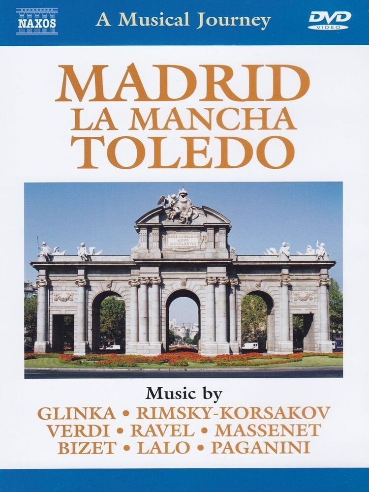 Диск DVD Madrid La Manca Toledo
Диск DVD Madrid La Manca Toledo