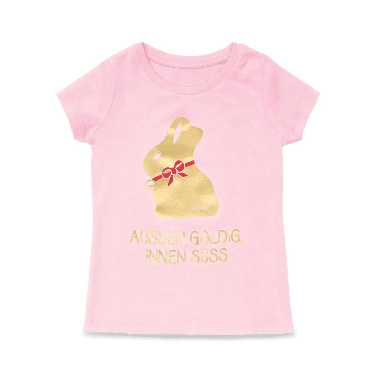 Детская футболка Lindt Golden On The Outside, Sweet On The Inside, размер 110-116, розовый
Детская футболка Lindt Golden On The Outside, Sweet On The Inside, размер 110-116, розовый