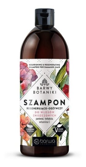 Восстанавливающий и питательный шампунь для поврежденных волос, 480 мл Barwa, Barwy Botaniki
Восстанавливающий и питательный шампунь для поврежденных волос, 480 мл Barwa, Barwy Botaniki