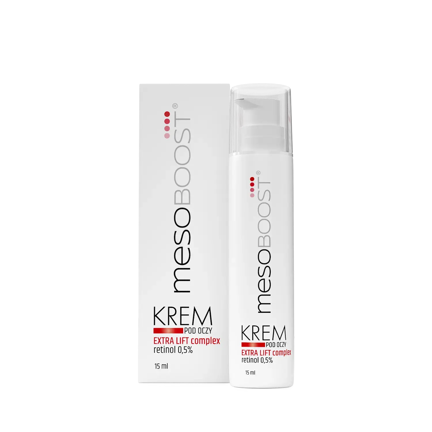 Крем для глаз с Mesoboost Extra Lift Complex Retinol Forte, 15 мл
Крем для глаз с Mesoboost Extra Lift Complex Retinol Forte, 15 мл