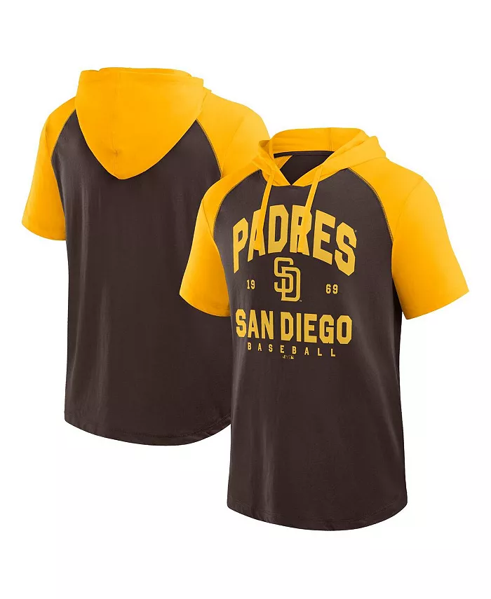 Мужская коричневая футболка с коротким рукавом и капюшоном San Diego Padres Prime Raglan Fanatics
Мужская коричневая футболка с коротким рукавом и капюшоном San Diego Padres Prime Raglan Fanatics