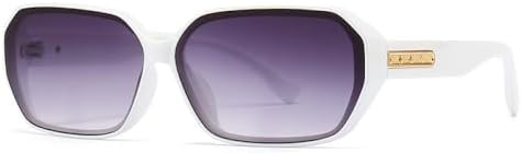 Солнцезащитные очки 2026 в квадратной оправе для женщин, ретро-градиентные солнцезащитные очки для мужчин, увеличенного размера, с защитой от УФ-излучения UV400 MTZJH, White Grey
Солнцезащитные очки 2026 в квадратной оправе для женщин, ретро-градиентные солнцезащитные очки для мужчин, увеличенного размера, с защитой от УФ-излучения UV400 MTZJH, White Grey