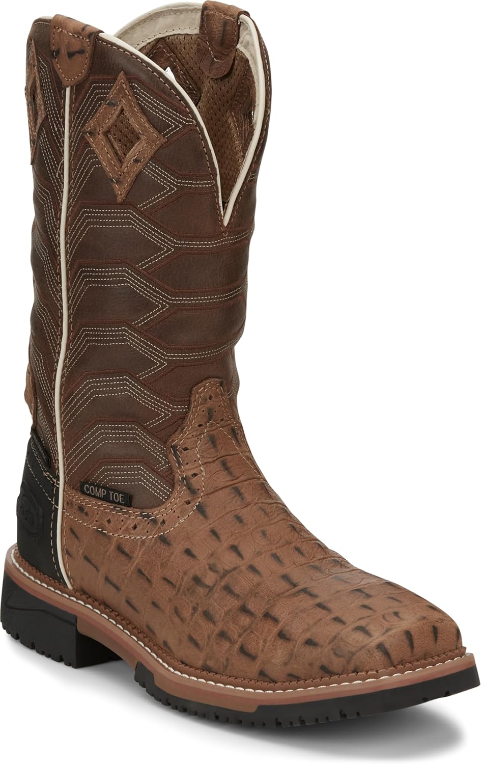 Рабочие ботинки Justin Derrickman 30 см с водонепроницаемым композитным носком для мужчин - коллекция Hybred - подошва без кожаной отделки, карамельный
Рабочие ботинки Justin Derrickman 30 см с водонепроницаемым композитным носком для мужчин - коллекция Hybred - подошва без кожаной отделки, карамельный