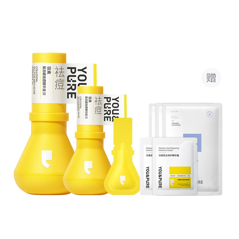 Набор для борьбы с акне Small Light Bulb, увлажняющий и контролирующий жирность Yu Su, yusu bulb (15ml+5ml)
Набор для борьбы с акне Small Light Bulb, увлажняющий и контролирующий жирность Yu Su, yusu bulb (15ml+5ml)