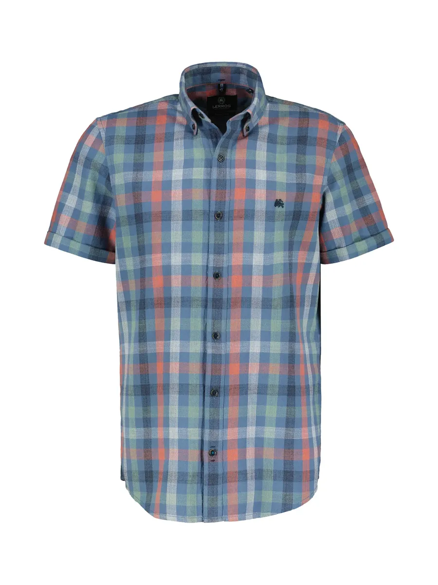 Рубашка в клетку LERROS "Рубашка в клетку с короткими рукавами LERROS", синий
Рубашка в клетку LERROS "Рубашка в клетку с короткими рукавами LERROS", синий