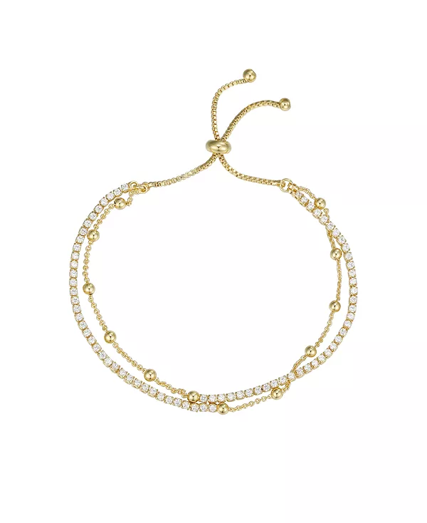 Двухрядный регулируемый браслет Macy'S, gold
Двухрядный регулируемый браслет Macy'S, gold