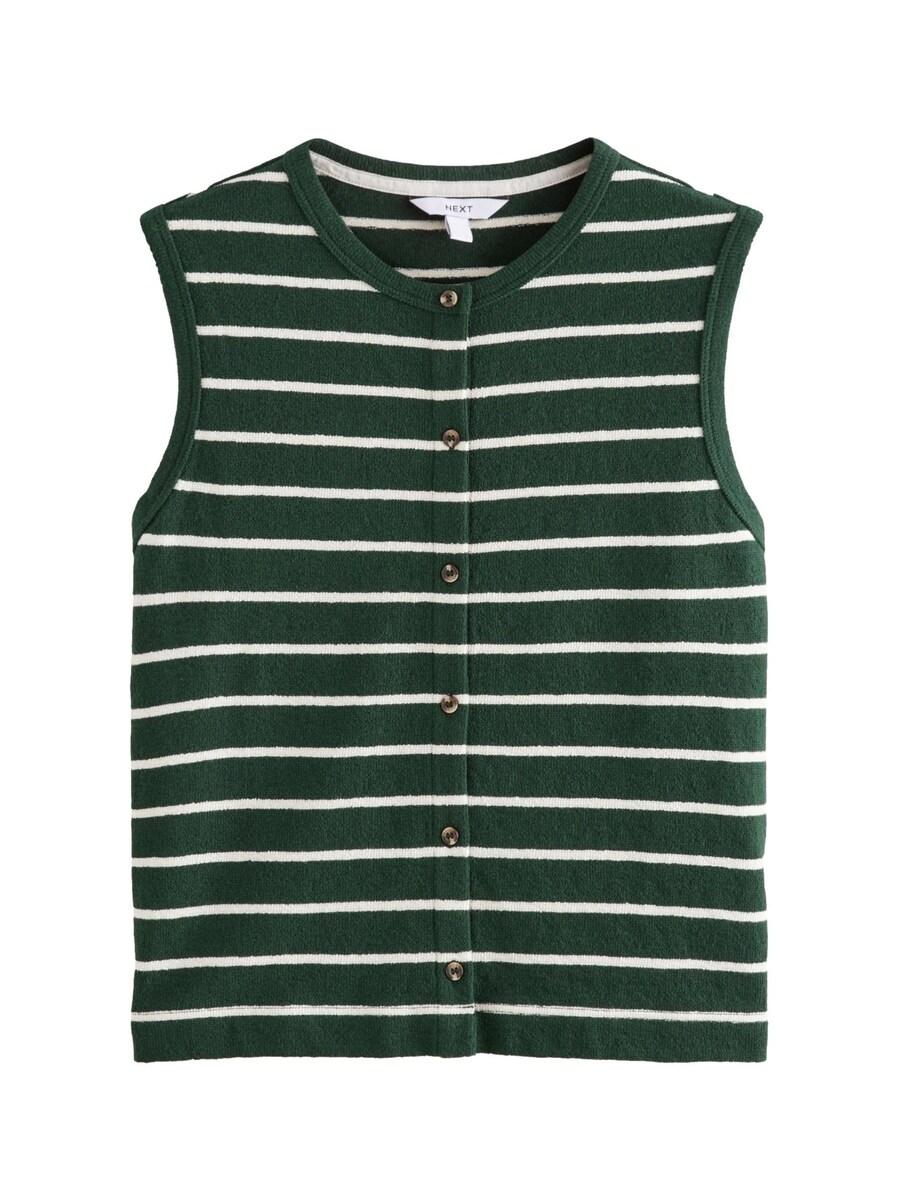 Вязаный жилет Next, темно-зеленый
Вязаный жилет Next, темно-зеленый