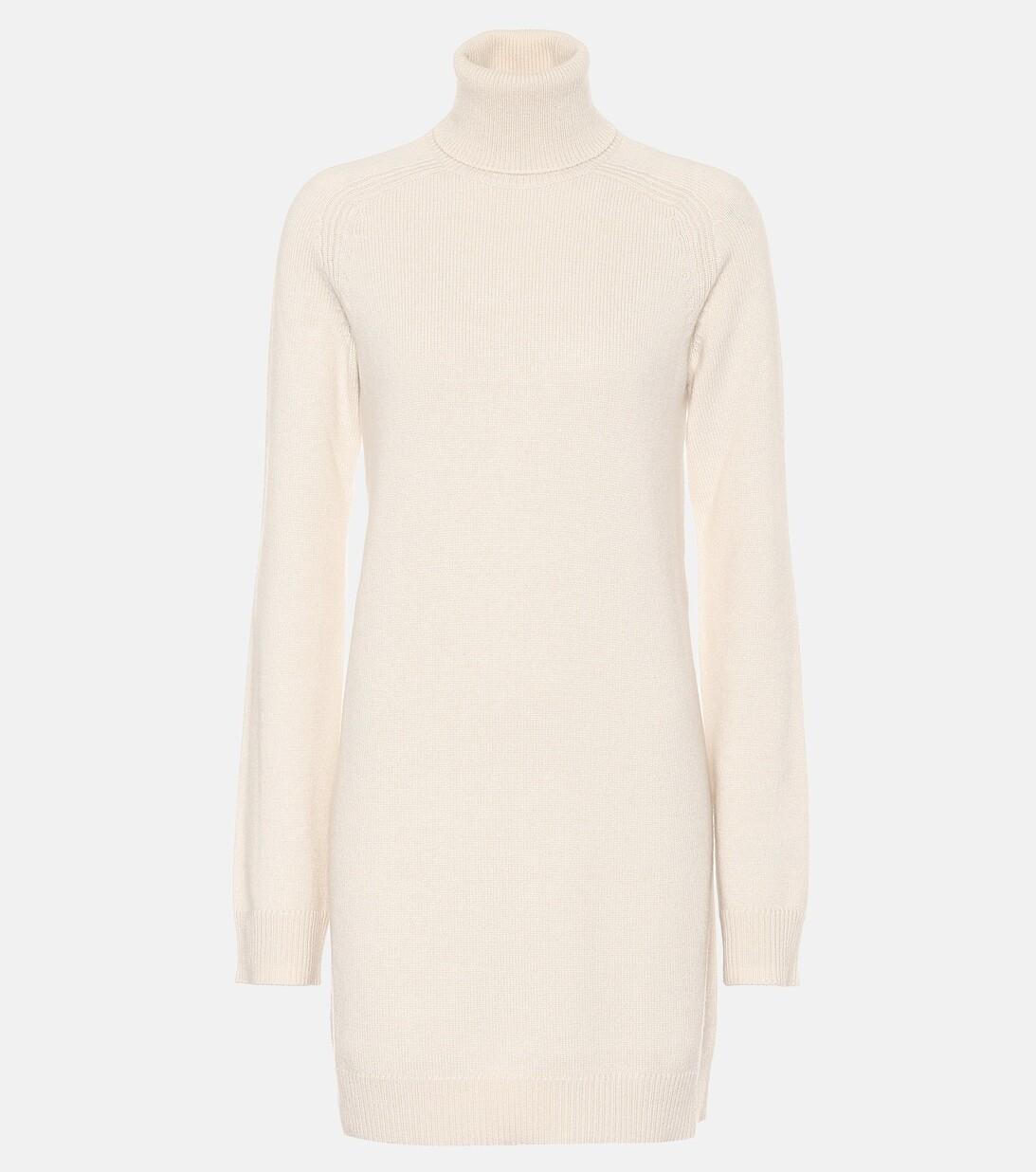 Кашемировое платье с высоким воротником Dunster LORO PIANA, белый
Кашемировое платье с высоким воротником Dunster LORO PIANA, белый