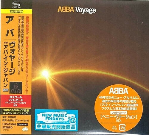 CD диск ABBA: Voyage (SHM-CD) + Abba In Japan (2 DVD Set) (Region Free)
CD диск ABBA: Voyage (SHM-CD) + Abba In Japan (2 DVD Set) (Region Free)