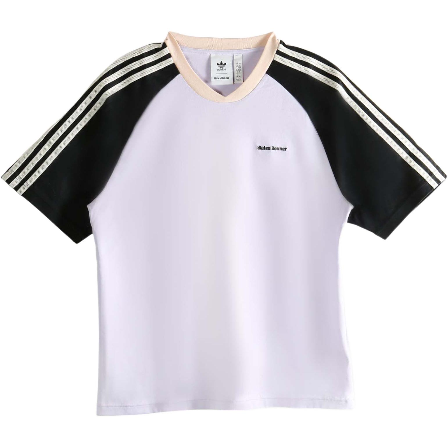 Футболка с полосатой отделкой Adidas Originals, фиолетовый
Футболка с полосатой отделкой Adidas Originals, фиолетовый