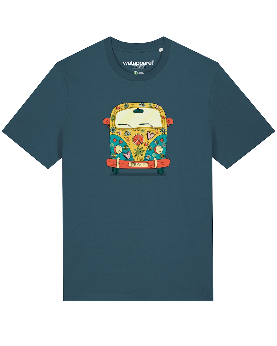 Рубашка Watapparel Hippies Bus, синий
Рубашка Watapparel Hippies Bus, синий