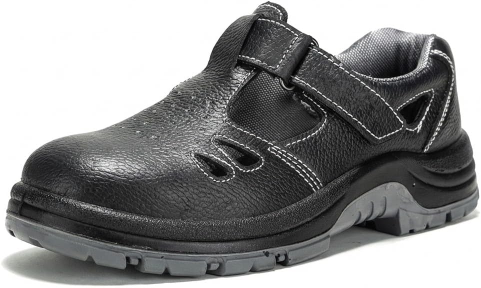 Мужские защитные ботинки FLOWERGIRR с стальным носком, средний вырез, антипрокольные, статически разрядные, рабочая обувь с кожаным верхом и двуслойной подошвой из ПУ, черные, размер US
Мужские защитные ботинки FLOWERGIRR с стальным носком, средний вырез, антипрокольные, статически разрядные, рабочая обувь с кожаным верхом и двуслойной подошвой из ПУ, черные, размер US