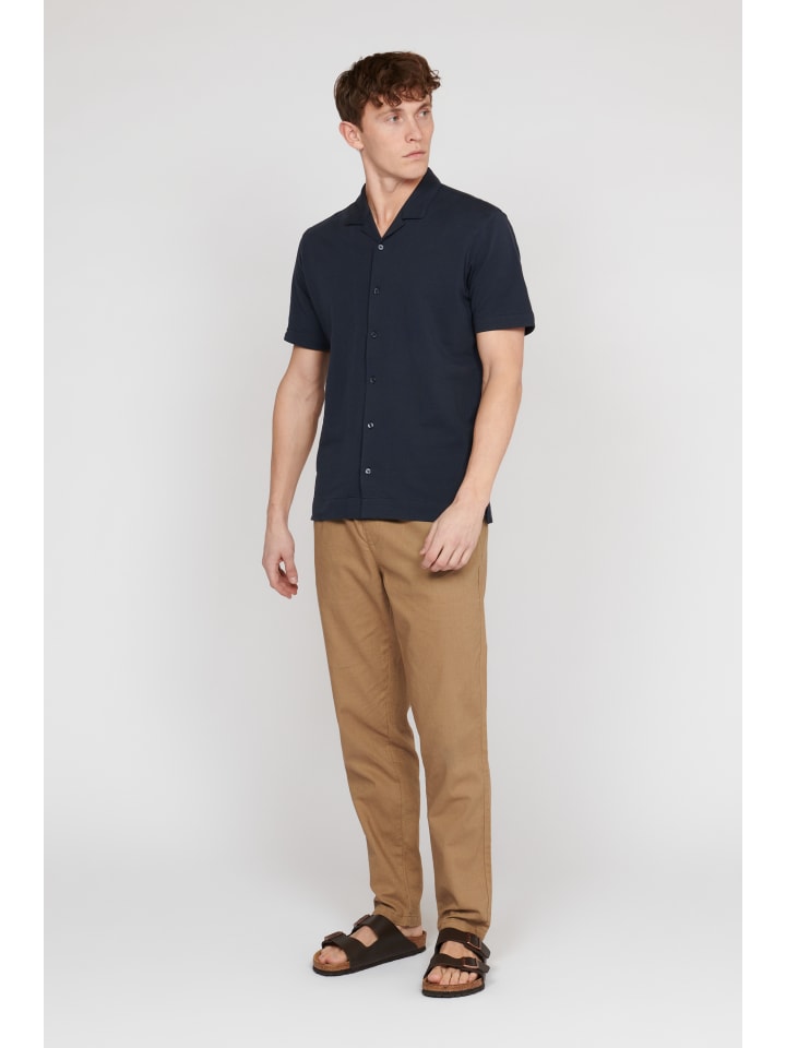 Рубашка MAtrostol с короткими рукавами, прямого кроя, темно-синего цвета. Matinique
Рубашка MAtrostol с короткими рукавами, прямого кроя, темно-синего цвета. Matinique