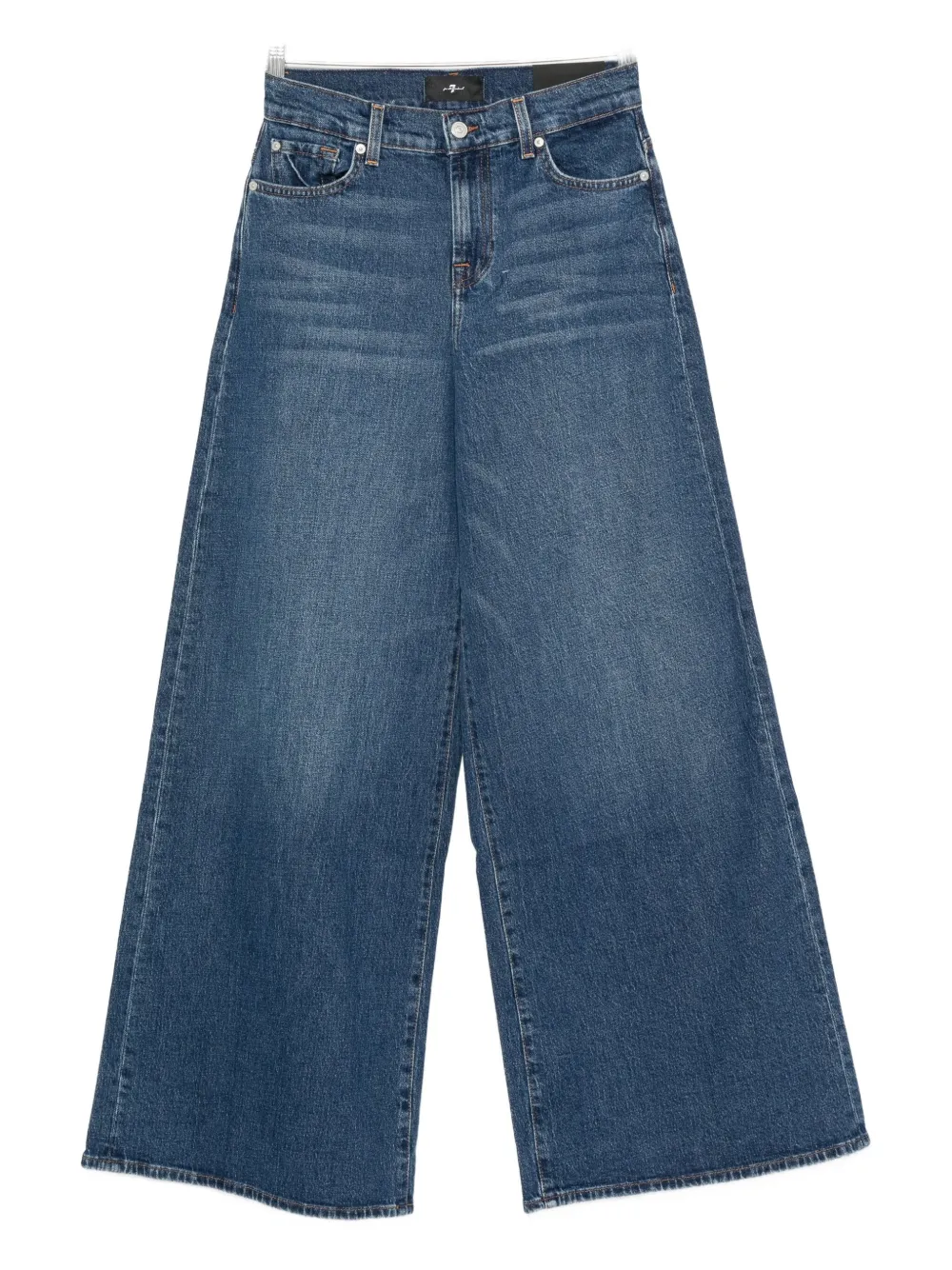 Джинсы с высокой талией 7 For All Mankind, синий
Джинсы с высокой талией 7 For All Mankind, синий