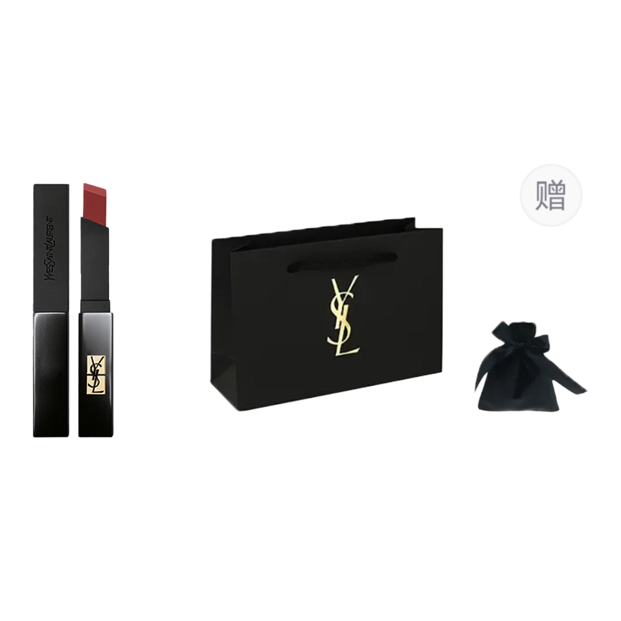 SAINT LAURENT Маленькая черная полоска маленькая золотая палочка тонкая туба помада шоппинг-сумка комплект в тон велюр стойкая матовая
SAINT LAURENT Маленькая черная полоска маленькая золотая палочка тонкая туба помада шоппинг-сумка комплект в тон велюр стойкая матовая