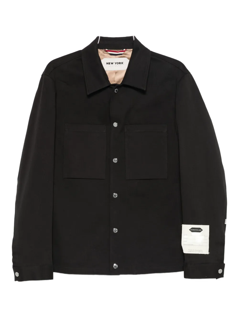 Рубашка-куртка с накладными карманами New York Resident, черный
Рубашка-куртка с накладными карманами New York Resident, черный