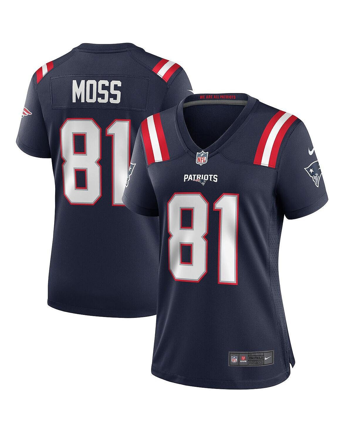 Женское джерси randy moss navy new england patriots game для пенсионеров Nike, синий
Женское джерси randy moss navy new england patriots game для пенсионеров Nike, синий