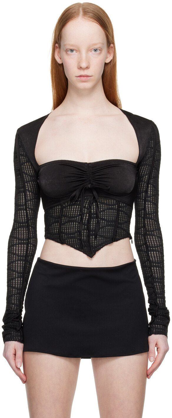 Черная футболка с длинным рукавом Archangel Swirl Danielle Guizio, Черный, Черная футболка с длинным рукавом Archangel Swirl Danielle Guizio 
Черная футболка с длинным рукавом Archangel Swirl Danielle Guizio, Черный, Черная футболка с длинным рукавом Archangel Swirl Danielle Guizio