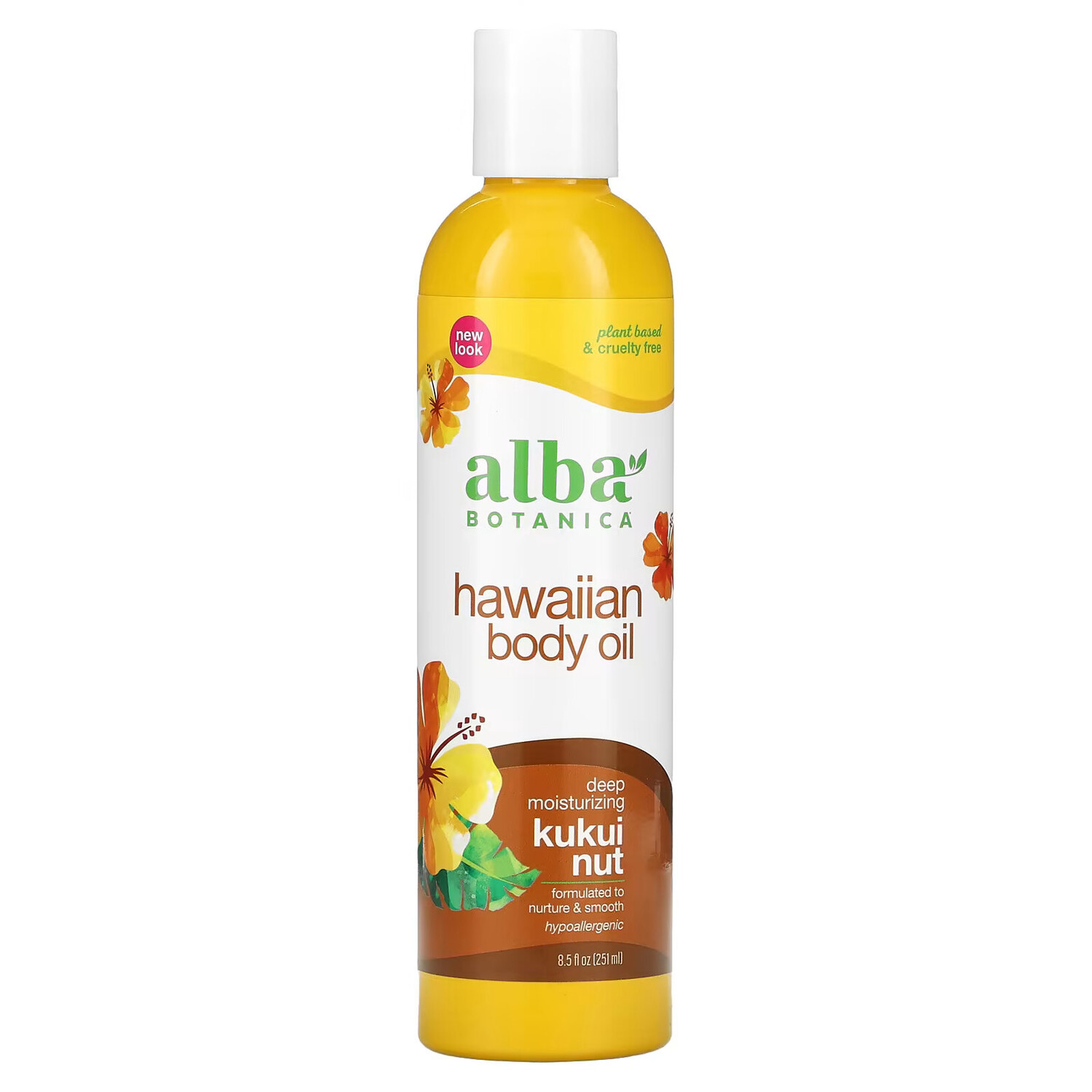 Alba Botanica, Гавайское масло для тела, Орех кукуй, 8,5 жид. унций (251 мл)
Alba Botanica, Гавайское масло для тела, Орех кукуй, 8,5 жид. унций (251 мл)