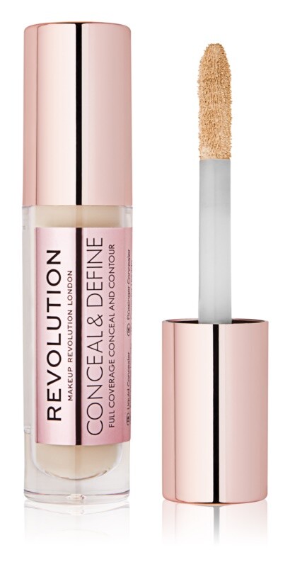 Жидкий корректор Makeup Revolution Conceal & Define, оттенок C3 4 г
Жидкий корректор Makeup Revolution Conceal & Define, оттенок C3 4 г