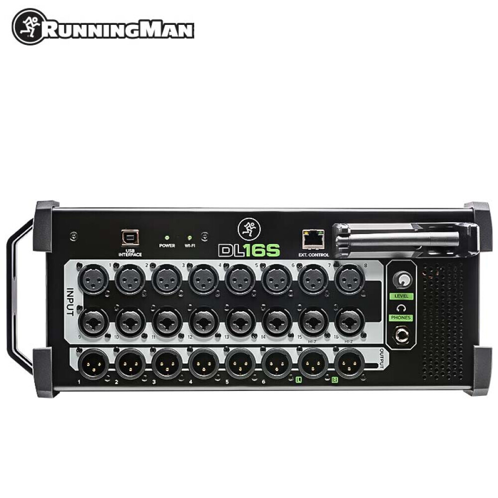 Цифровой микшер RunningMan Mickey DL16S для профессионального использования на сцене 
Цифровой микшер RunningMan Mickey DL16S для профессионального использования на сцене