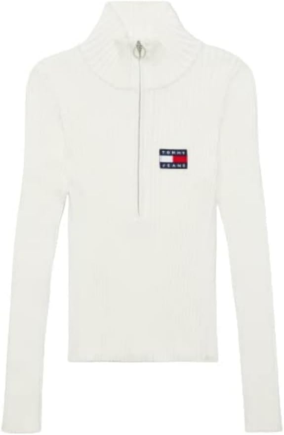 Женский свитер Tommy Hilfiger Adaptive Flag с застежкой-молнией на половину длины, Snow White
Женский свитер Tommy Hilfiger Adaptive Flag с застежкой-молнией на половину длины, Snow White