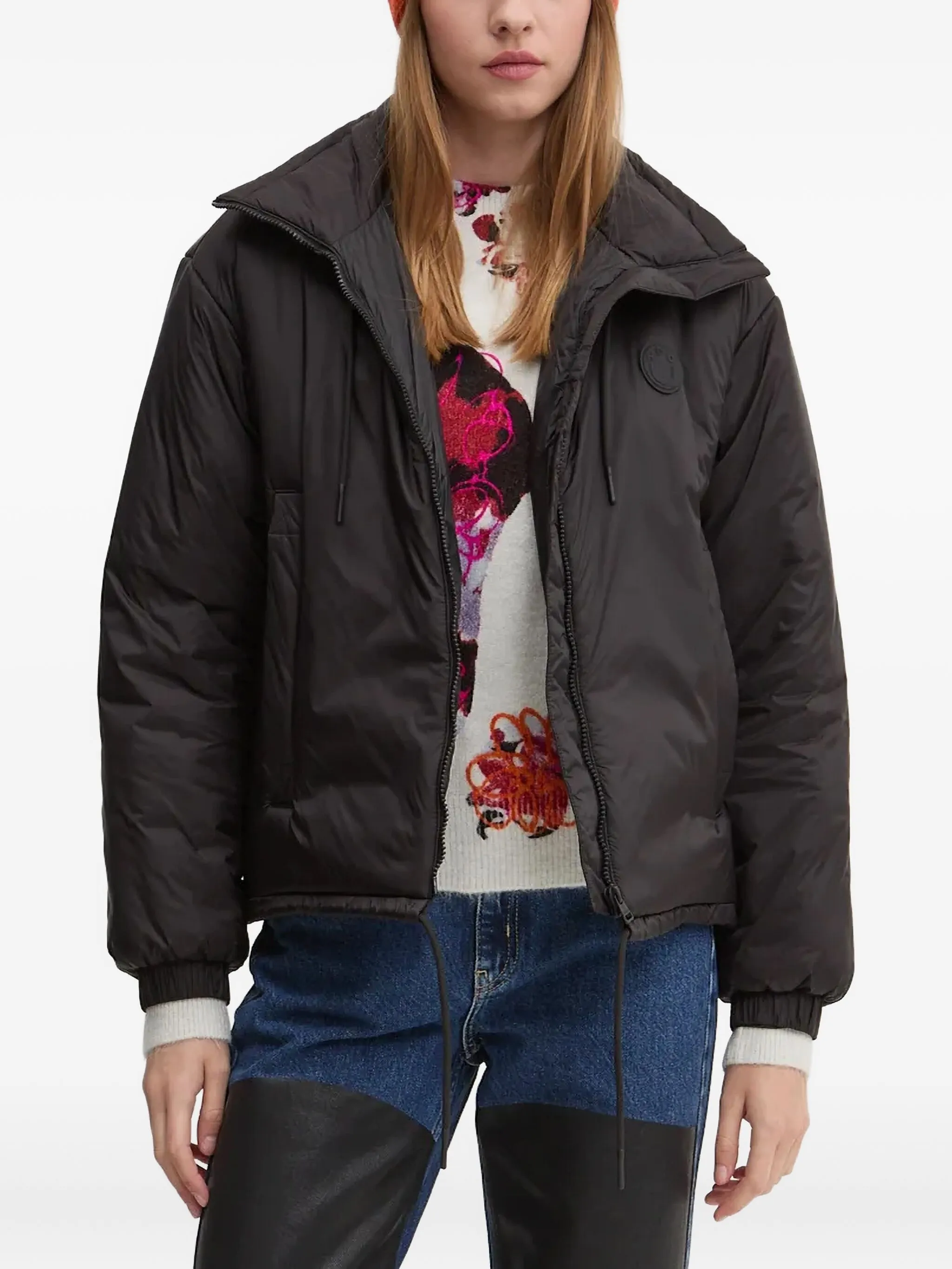 Пуховик на молнии Hugo, черный
Пуховик на молнии Hugo, черный