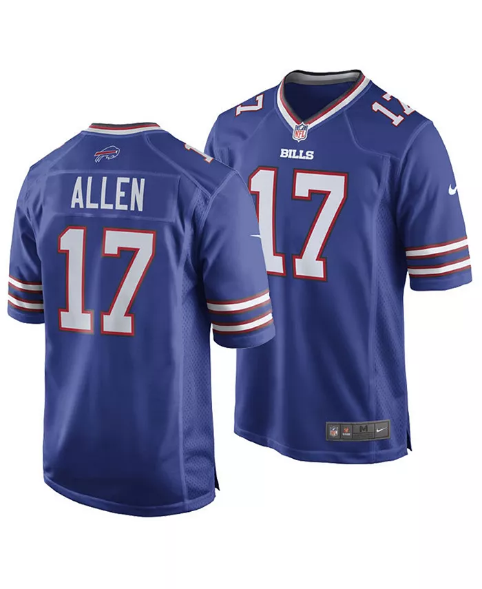 Мужская игровая футболка Josh Allen Buffalo Bills Nike
Мужская игровая футболка Josh Allen Buffalo Bills Nike