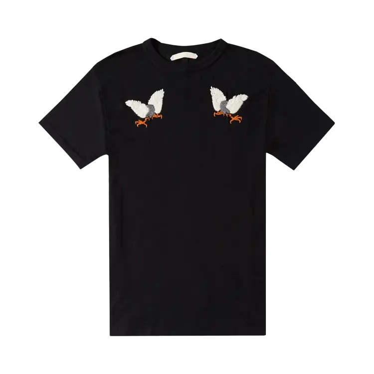 Футболка Off-White Eagle 'Black', черный
Футболка Off-White Eagle 'Black', черный