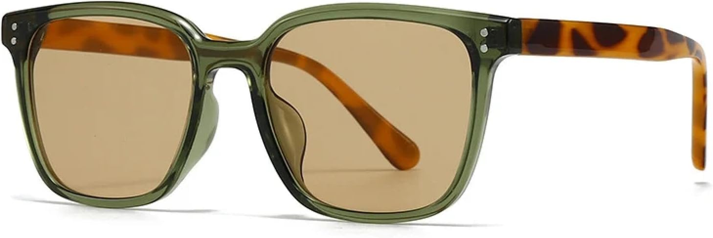 Модные солнцезащитные очки для женщин, защита от УФ-излучения UV400, ретро, с заклепками, мужские, желто-зеленые, защита от УФ-излучения UV400 VFDHN, Green Leopard Tea
Модные солнцезащитные очки для женщин, защита от УФ-излучения UV400, ретро, с заклепками, мужские, желто-зеленые, защита от УФ-излучения UV400 VFDHN, Green Leopard Tea