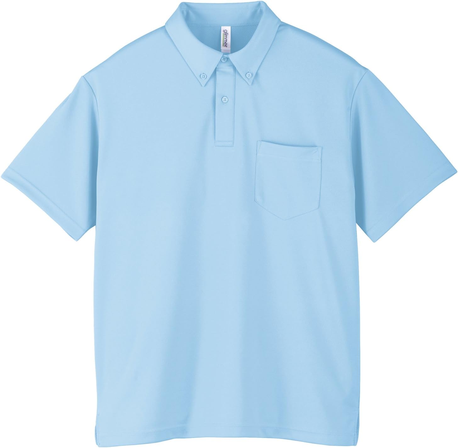 Футболка-поло Glimmer 00331-ABP с коротким рукавом, плотность ткани 4,4 унции, на пуговицах, с карманом, светло-голубой
Футболка-поло Glimmer 00331-ABP с коротким рукавом, плотность ткани 4,4 унции, на пуговицах, с карманом, светло-голубой